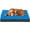 Blue, variant on WATANIYA Foldable Travel Dog Bed, Outdoor Waterproof Orthopedic Pet Bed Mattress, Blue
