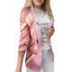 thumbnail image 1 of Gibobby Blazer de mujer elegante Chaquetas blazer para mujer de negocios casual de moda color sólido manga larga estilo solapa chamarra pequeña(Rosa,XL), 1 of 5