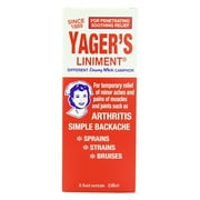Yagers Liniment Different Creamy White Camphor - 8 Oz