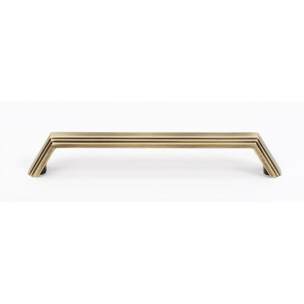 Alno A427-6-PB Nicole 6" Cabinet Pull Polished Brass