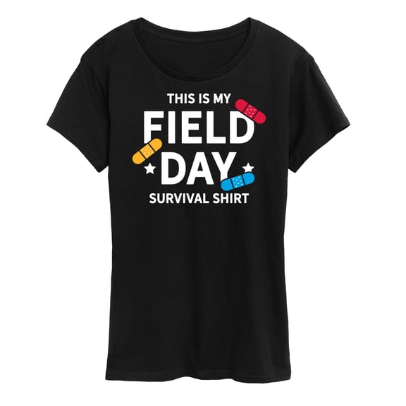 Instant Message - Field Day Survival Shirt Short Sleeve Graphic T-Shirt