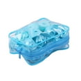 thumbnail image 4 of GBSTORE 10 rodillos mágicos para el cuidado del cabello de goma suave, rizador de cabello de silicona, herramienta de bricolaje para rizar el cabello, rosa (5 grandes y 5 pequeños) Jormftte CPB-US-HPP107-2, 4 of 5