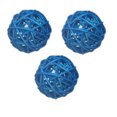 thumbnail image 3 of Inteprter Bolas de ratán vibrantes de varios colores, 10 piezas, para decoración del hogar personalizable, bolas naturales de ratán Aromaterapia y Aceites Esenciales Azul, 3 of 6