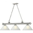 thumbnail image 2 of 3 Light Billiard In Traditional And Classical Style-14.5 Inches Tall And 14 Inches Wide Z-Lite 2306-3Bp-Mnb, 2 of 7