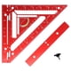 thumbnail image 1 of Limited Time Offer, 7 Inch Innovative Framing Square Tool, Portable Jigs Block Precision Carpenter Square Ruler, Multi-Purpose Rafter Square Measuring Tools, For Carpenters, 1 of 3