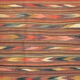 thumbnail image 1 of Ahgly Company Indoor Square Contemporary Brown Red Southwestern Area Rugs, 10' Square, 1 of 6