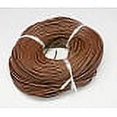 thumbnail image 1 of SNNROO 1Roll 21.9 Yards Genuine Round Leather String Cord 3mm Rope for Saddle Brown Leather String Cord for Making Necklaces Bracelets Braiding Wraps Crafts and Hobby Projects, 1 of 3