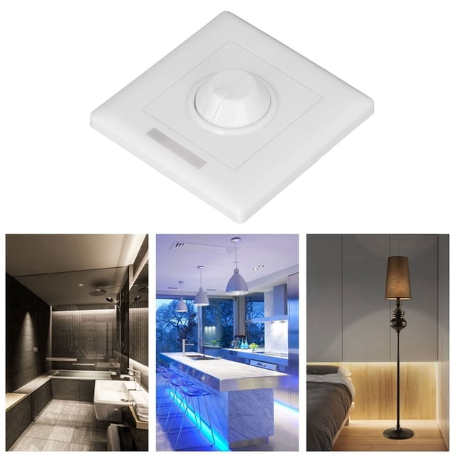 Atenuador De Brillo De Luz, Control Remoto De 12 Teclas Controlador De Atenuación Continua DC12-24V De Alta Precisión Para Uso Comercial
