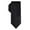 Black, variant on Men's Solid Blue Slim Necktie For Adults, Teenagers, College Students Perform,Party,Wedding. One Size