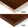 thumbnail image 3 of GSCIT Club Cherry Edge Banding, 3/4 inch x 25ft roll of Veneer Edge Banding -Pre-glued Flexible, Wood PVC Tape Banding for Cabinet Repair Furniture Restoration, 3 of 7