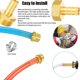 thumbnail image 4 of 12 Pack 1/2"hose Connector,8mm,10mm,12mm,external Thread And Internal Thread For Air,gas,water Hose, 4 of 5
