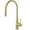 Gold, variant on Franke Stl-Pd Steel 1.75 GPM Single Hole Pull Down Kitchen Faucet - Stainless Steel