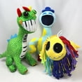 thumbnail image 4 of Hot Plush Doey the Doughman Pianosaurus Plush Anime Nightmare Critters Yarnaby Soft Doey Stuffed Huggy Wuggy Pillow Doll Toy, 4 of 7