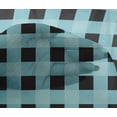 thumbnail image 4 of oneOone Viscose Chiffon Fabric Gingham Check Print Sewing Fabric BTY 42 Inch Wide, 4 of 4