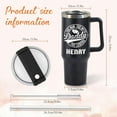 thumbnail image 4 of Custom Fathers Day Birthday Gifts For Dad Husband Men, Pesonalized Tumblers With Names, 40 Oz Travel Coffee Tumbler Cup With Handle Straw, Customized Dad Christmas Gifts From Daughter Son Wife, 4 of 6