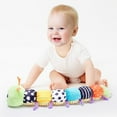 thumbnail image 2 of Adakot Baby Toys 6-12 Months, Musical Caterpillar Infant Toy with Multi-Sensory Crinkle, Rattle and Textures, Learning Activity Toys Gifts for Newborn 1 2 Year Old Boys Girls, 2 of 8