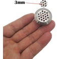 thumbnail image 4 of Mesh Hole Louver for Kitchen Furniture, 30Pcs Circular Soffit Vent with Honeycomb Design, Durable Stainless Steel for Wide Application & Easy Installation, 4 of 5