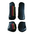 thumbnail image 2 of relayinert 4Pcs Horse Tendon  for Boots Wraps for Riding Performance Competitions Equestrian Black Black, 2 of 6