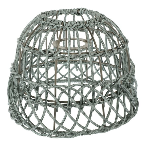 YUYUETIME Ceiling Light Shade Woven Iron 1Pcs 8.2X8.2X6.0In