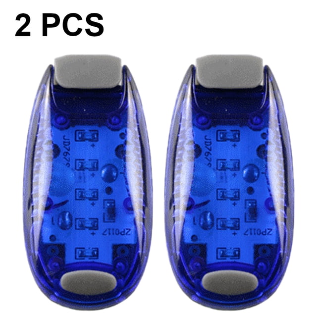2 pcs USB Rechargeable LED Safety Light - Bright Bike Tail Light Works Brilliantly as Running Light for Joggers, Pets, Bicycle Strobe or Rear Clip On Lights