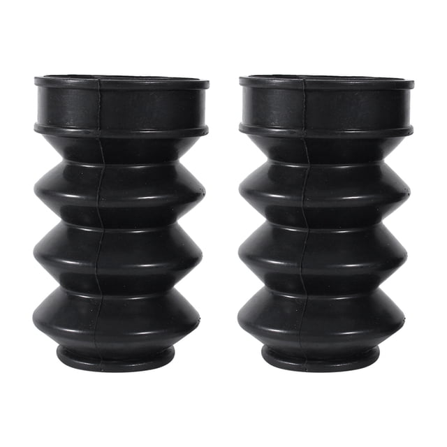 39mm Rubber Fork Cover Gaiters Gators Boots For Sportster Dyna FX XL 883
