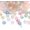 500pcs-10mm star, variant on 500 count  Frosted  Beads for  Making 10mm Colorful Matte Beads with Golden Speckles Five-Pointed  Spacer Bead in Bulk for Necklace Bracelet Earrings DIY Craft Beading Supplies