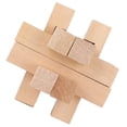 thumbnail image 2 of Juguete de rompecabezas inteligente con cerradura de madera, rompecabezas entrelazados, juguete para adultos, juguete para el cerebro, 2 of 14