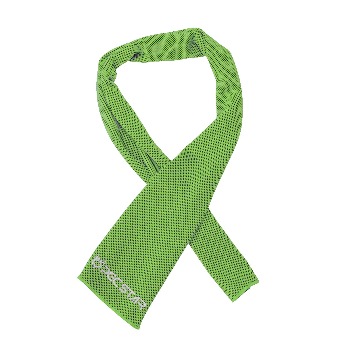 Cooling towel,Long Breathable Mesh Instant Towel for Sports (Lime Green