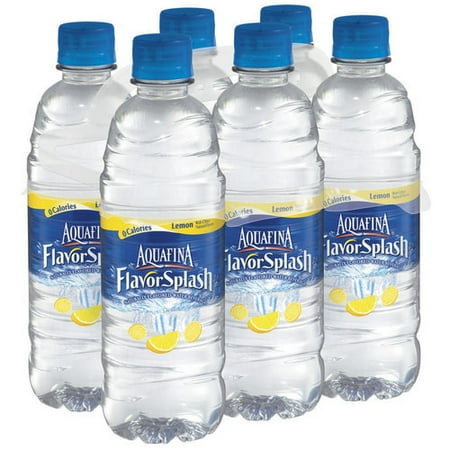 flavored bottled water