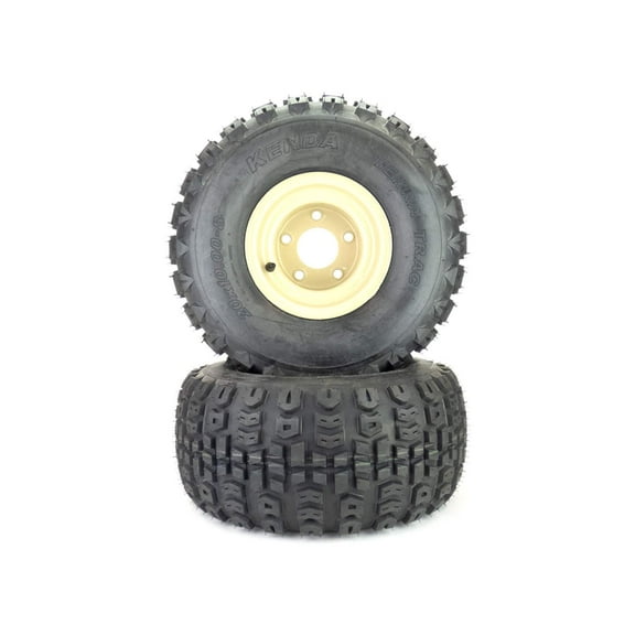 (2) Wheel and Tire Assemblies 20x10.00-8 Compatible With Grasshopper 618 Series Replaces 482472