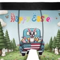 thumbnail image 4 of Happy Easter Boston Terrier American Flag Truck Bunny Ears All Over Print Boxer Briefs Underwear for Men Dad Gentleman Dog Lover Gifts - 03001, 4 of 6