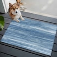 thumbnail image 3 of Rectangle Area Rugs 2 x 3 Ft, Blue Non-Slip Residential Carpet, Vintage Modern Abstract Art Ombre Indoor Crawling Mats Runner Rugs for Living Room/Dining Room/Bedroom, 3 of 8
