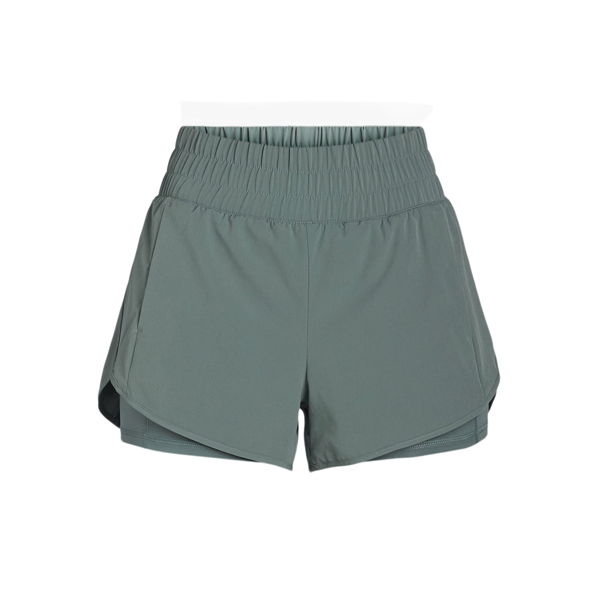 Avia Women's and Women's Plus Running Shorts with Bike Liner, Sizes XS-4X