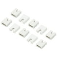 thumbnail image 1 of Unique Bargains 2.54mm Jumper Caps Shunts Short Circuit Connection Pin Blocks, White 50 Pack, 1 of 4