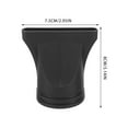 thumbnail image 2 of Miangastore Hair Dryer Brush for Hair Use Black Nylon Styling Brush Pick Lightweight and Practical, 2 of 8