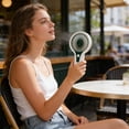 thumbnail image 7 of Summer Handheld Fan 3 Speed Settings USB Rechargeable Portable Mini Fan 4 Colors Personal Cooling for Travel Office by PALIFEUR, 7 of 7