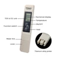 thumbnail image 3 of Salt Water Pool Fish Pond Test Digital LCD Salinity Temp Tester Meter Pen White, 3 of 6