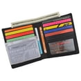 thumbnail image 5 of Swiss Marshall RFID Men's Slim Bifold Hipster Premium Leather Euro Wallet, 5 of 29