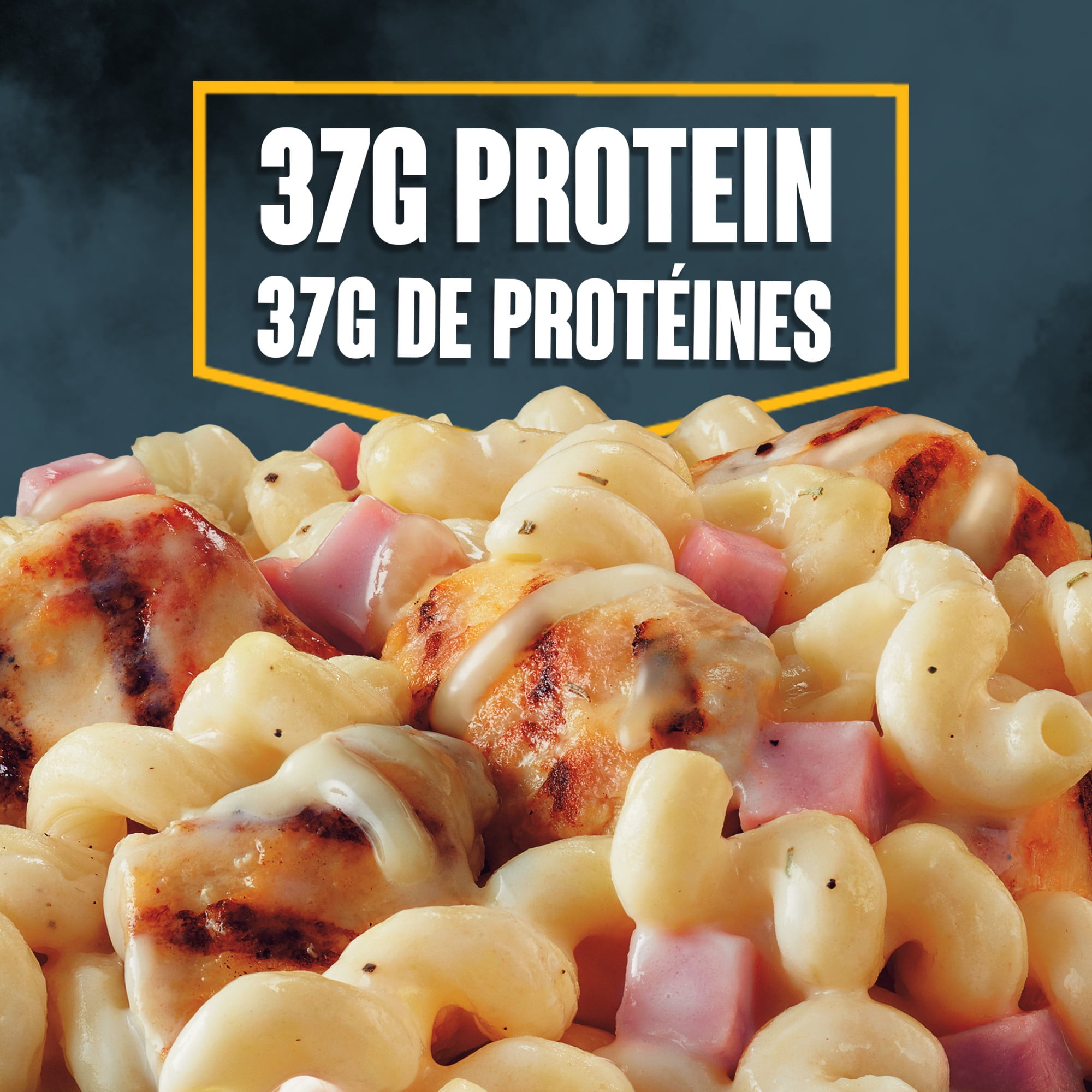 CRAVE Oven Baked Chicken and Ham in Macaroni & Cheese, Frozen, 320g