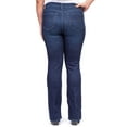thumbnail image 6 of Jordache Women's Mid Rise Curvy Bootcut Jeans, Available in 32" Inseam, 6 of 8