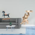thumbnail image 2 of Figura de caballo,Figura de caballo Escultura animal coleccionable,Adorno de centro de mesa con estatua de caballo de resina,Estatua,Bandeja para servir estatuas,decoración del, 2 of 8