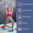 thumbnail image 2 of Santa Claus Yoga Towel with Storage Bag, 72.8"x26.8", Suitable for Yoga, Pilates, Fitness, etc., 2 of 6