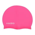 thumbnail image 1 of Gorro de natación impermeable de silicona 1 Pc Rojo Rosa, 1 of 5