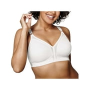 Playtex 18 Hour 20/27 Sensational Support Wirefree Bra White 40C Women's