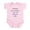 Petal Pink, variant on CafePress - Mommy & Daddy's Little Tax Deduction Infant Bodysu - Baby Light Bodysuit, Size Newborn - 24 Months