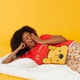 thumbnail image 6 of Richard Leeds International Womens Winnie the Pooh Matching 2 Piece Short Sleeve Pajama Top & PJs Jogger Pants Set with Pockets - Soft & Cozy Sleep & Loungewear Pajamas Sets for Women, Red Small, 6 of 6