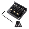 thumbnail image 2 of Sonducket Guitar Bridge Musical Instrument Fixed Tailpiece Manual Removable Fixing Performance Entertainment Replacing Professional Type2, 2 of 6