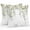 SpringGreen, variant on Throw Pillow Covers 16x16 Inch Set of 2, Watercolor Floral Waterproof Outdoor Pillow Covers, Spring Leaves Flowers Botanical Beige Decorative Cushion Pillowcases for Couch, Sofa, Bed, Garden, Patio