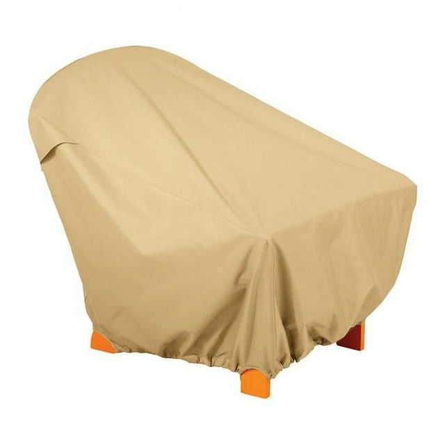 8009860 Accessoires Classiques Housse de Chaise en Polyester Brun, 36 x 31,5 x 33,5 Po