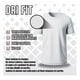 thumbnail image 3 of Playera Deportiva Blanca Sublimable 100% Poliéster Dryfit, 3 of 3